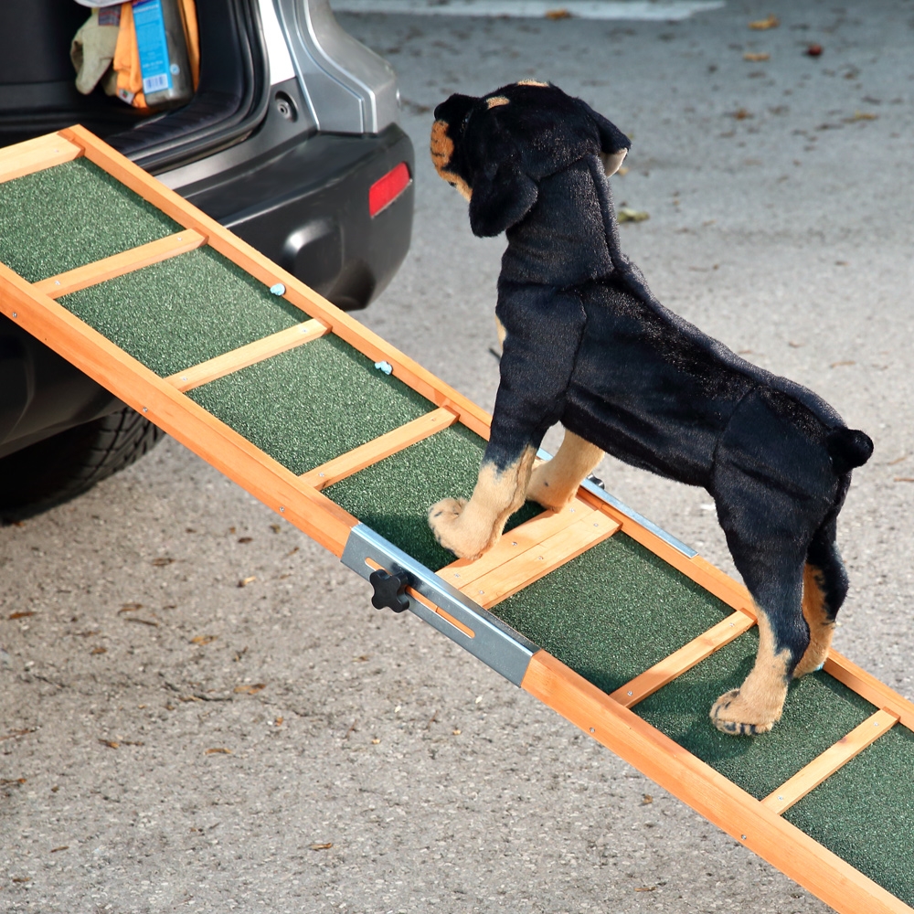 Einstiegshilfe Hunderampe Hunde Auto Teleskop Hund Autorampe