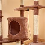 203 cm Tall Cat Scratching Post Tree Scratcher Pet Animal Furniture Sisal Pic:5