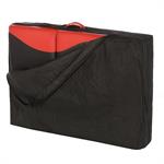 Aluminium 3 zones Mobile Portable Massage Table Couch Sofa Black/Orange + Bag Pic:8
