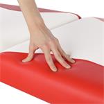 Aluminium 2 Zones Massage Table Bed Counch Alu Bank White/Red only 12.5 KG Pic:6