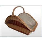 Handmade Firewood/Bread/Fruit Shopping Basket Decoration Rattan Wicker
