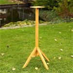 1,05 m Bird House Stand for your Aviary Post Volery Birds Feeder Wood Seed