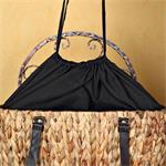 Women&rsquo;s Shopping Basket Shoulder Bag Shopper Satchel Hand Made Woven Sea Grass Pic:4