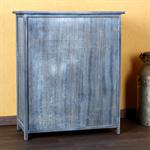 Country Style Dresser Hallway Shelf Sideboard Shabby Blue Grey Bathroom Cabinet Pic:5