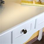 Country Style Sideboard Console Secretary Desk Vanity Antique-like White Dresser Pic:2
