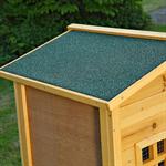 Rabbit Hutch Rabbits Stall Shed Animal Cage Rodent Bunny House Bunnies Pic:2