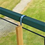Wooden Balcony Outdoor Terrace Porch Patio Rail Hang Folding Table Pic:3