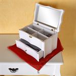 27cm Jewellry Box Armoire Casket Jewel Case Chest Trinket Stand Jewelery Storage