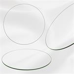 Fireplace glass table top floor plate round spark protection ESG safety glass clear glass black stove glass glass plate fireplace plate glass plate - Ø 60cm Pic:7