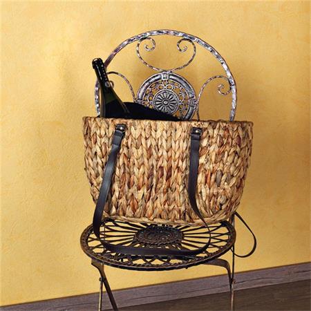 Women&amp;rsquo;s Shopping Basket Shoulder Bag Shopper Satchel Hand Made Woven Sea Grass
